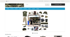 Desktop Screenshot of jopieswebshop.nl